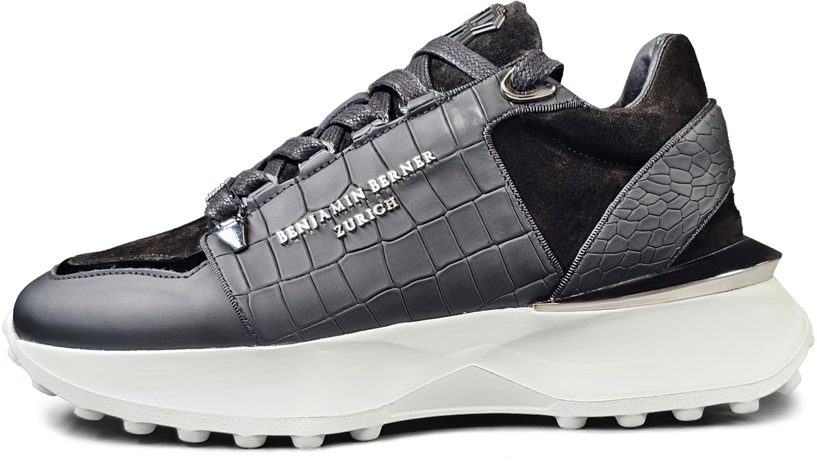 Benjamin Berner Sneaker Zwart Zwart