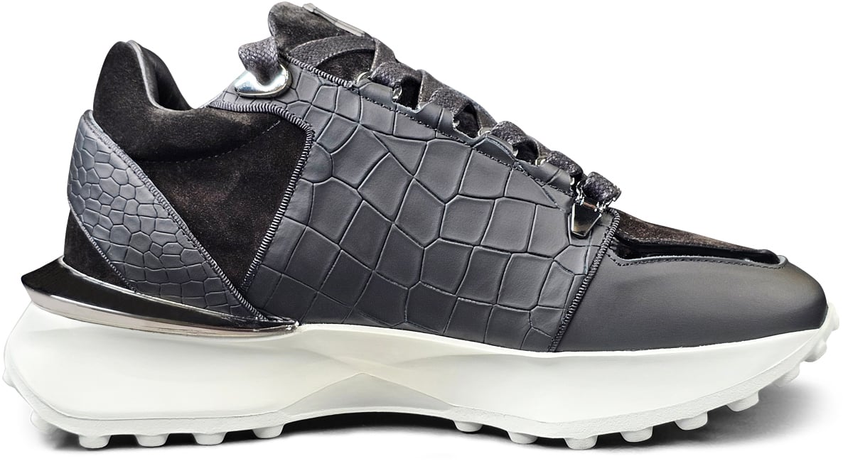 Benjamin Berner Sneaker Zwart Zwart