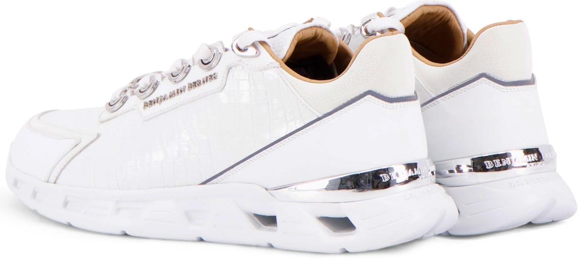 Benjamin Berner Sneaker Wit Wit