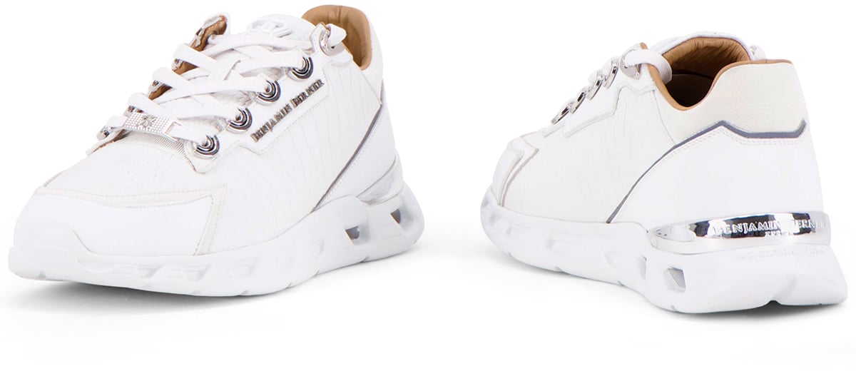 Benjamin Berner Sneaker Wit Wit