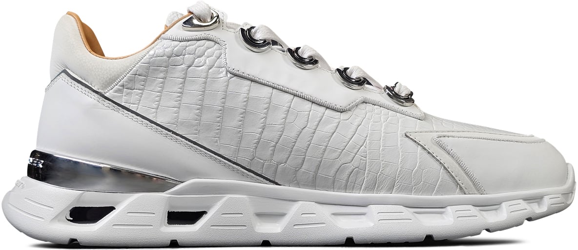 Benjamin Berner Sneaker Wit Wit