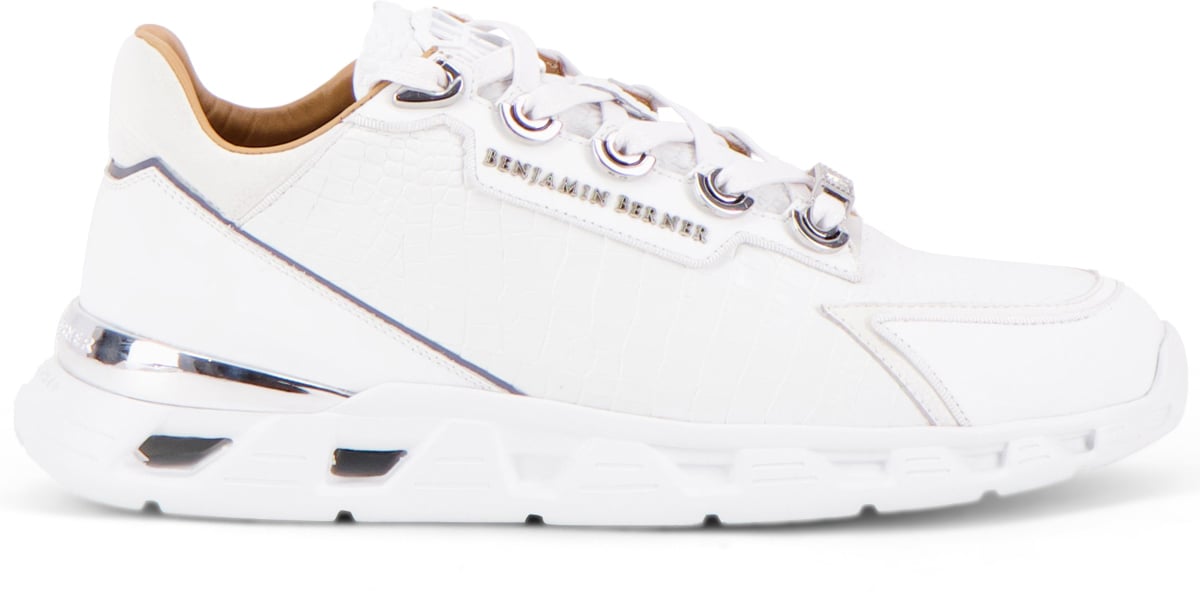 Benjamin Berner Sneaker Wit Wit