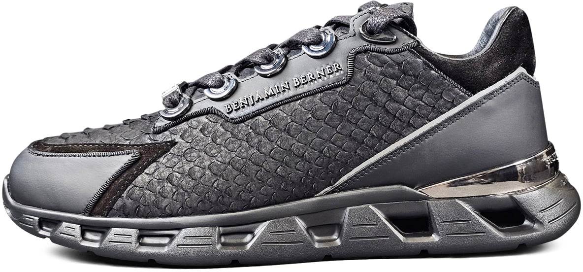 Benjamin Berner Sneaker Zwart Zwart