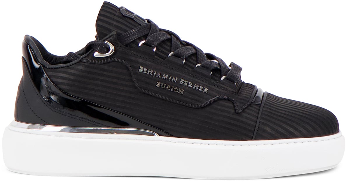 Benjamin Berner Sneaker Zwart Zwart