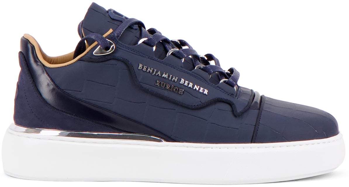 Benjamin Berner Sneaker Blauw Blauw