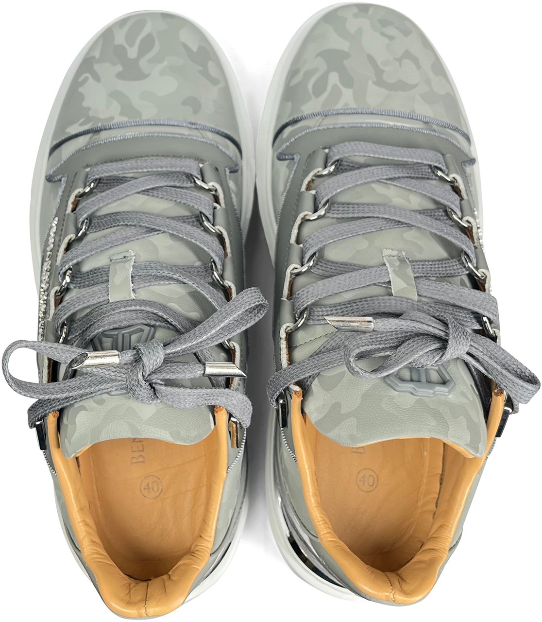 Benjamin Berner Sneaker Grijs Grijs
