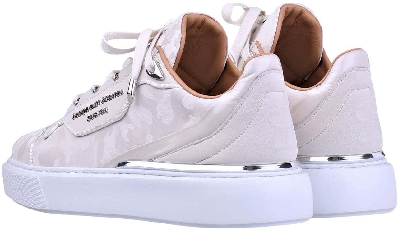 Benjamin Berner Benjamin Berner Reflective Camouflage Sneakers Creme Raphael Reflective Beige
