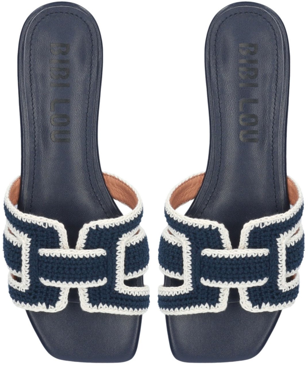 Bibi Lou Bibi Lou Mules Planas Slippers Donkerblauw 670z87vk Blauw