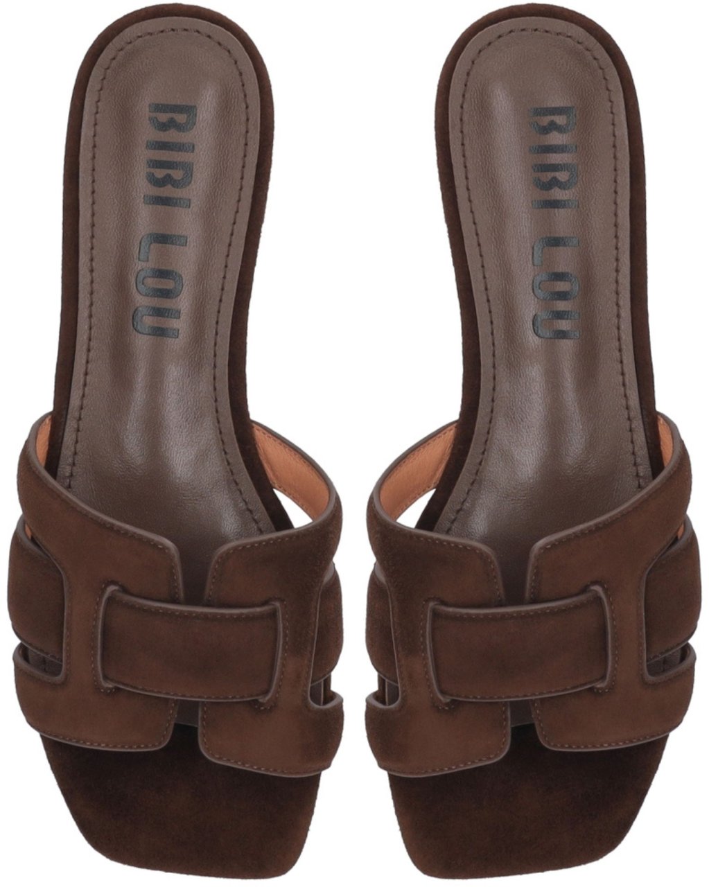 Bibi Lou Holly Flat Donkerbruin 760z30vk Bruin
