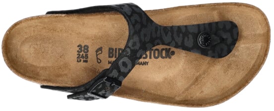 Birkenstock Birkenstock 1032064 BLACK GIZEH Zwart