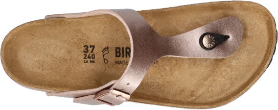 Birkenstock GIZEH 1023943 COPPER Bruin