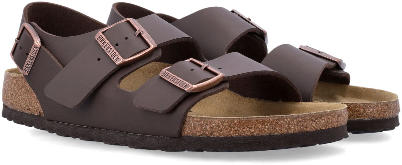 Birkenstock Milano Birkoflor Dark Brown Bruin