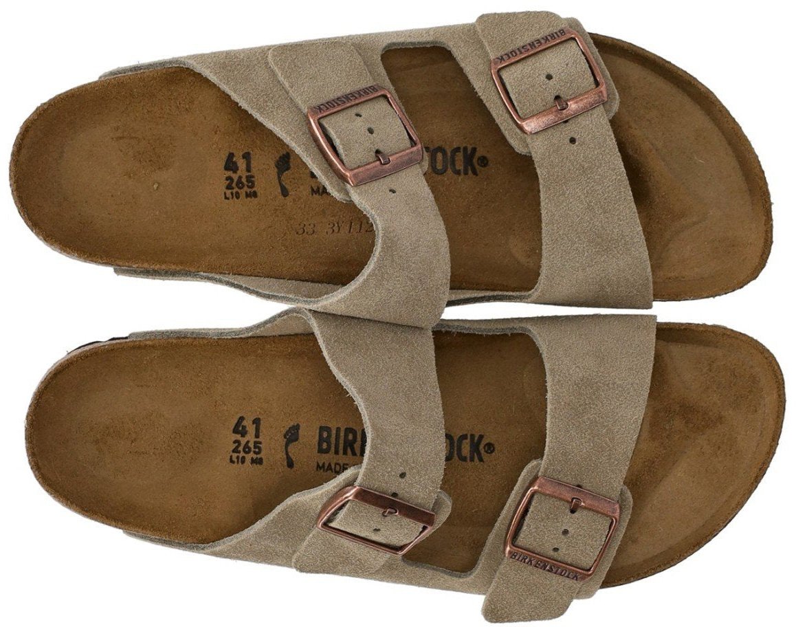 Birkenstock BIRKENSTOCK ARIZONA TAUPE UNISEX SANDAL Beige