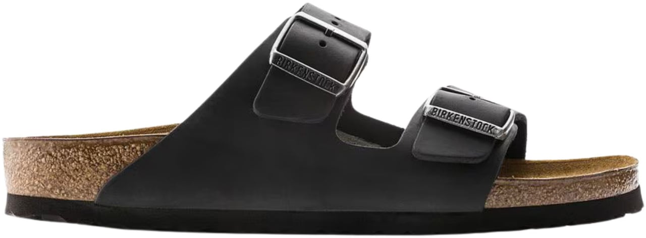 Birkenstock Birkenstock Arizona Leoi Slippers Zwart 0552111 Zwart