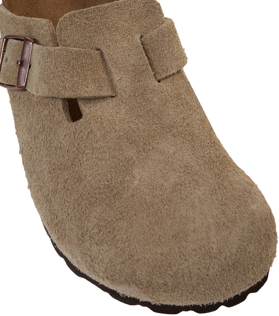 Birkenstock Clogs 'Boston' Taupe