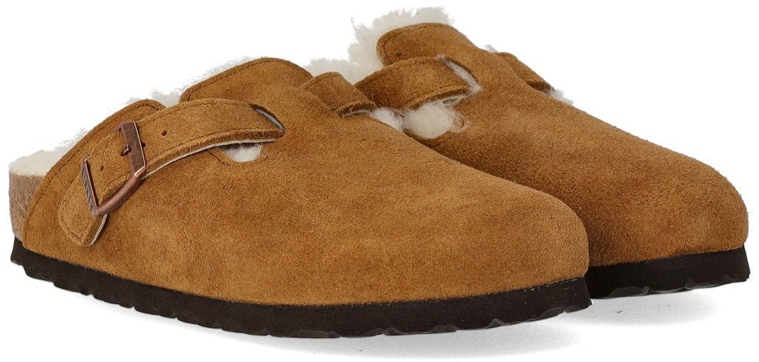 Birkenstock BIRKENSTOCK BOSTON SHEARLING MINK CLOG Bruin
