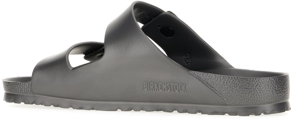 Birkenstock Birkenstock Graphite rubber Arizona sandals Grijs