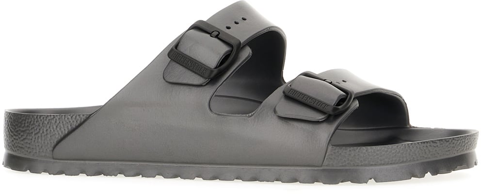 Birkenstock Birkenstock Graphite rubber Arizona sandals Grijs