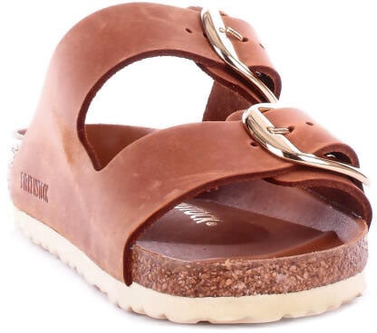 Birkenstock Sandals Cognac Beige