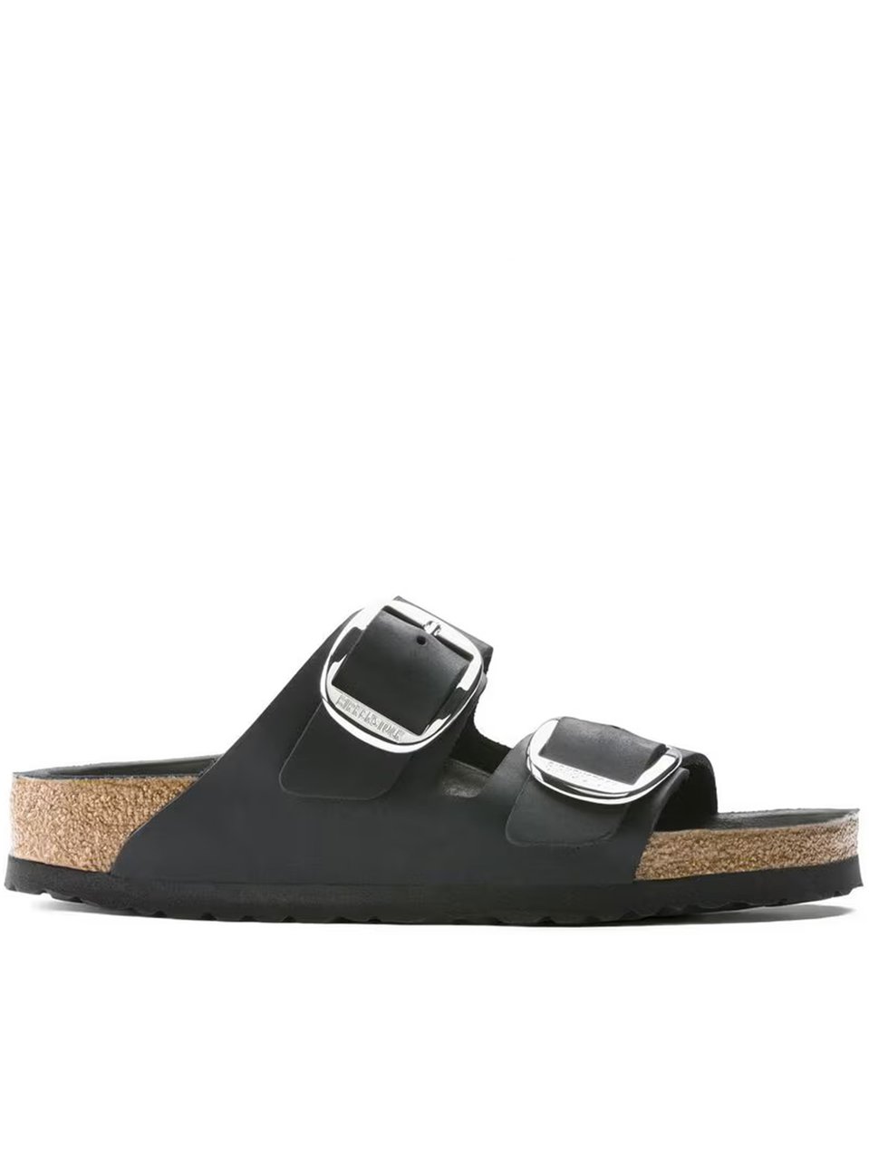 Birkenstock Arizona Big Buckle Slip On Sandals Grijs