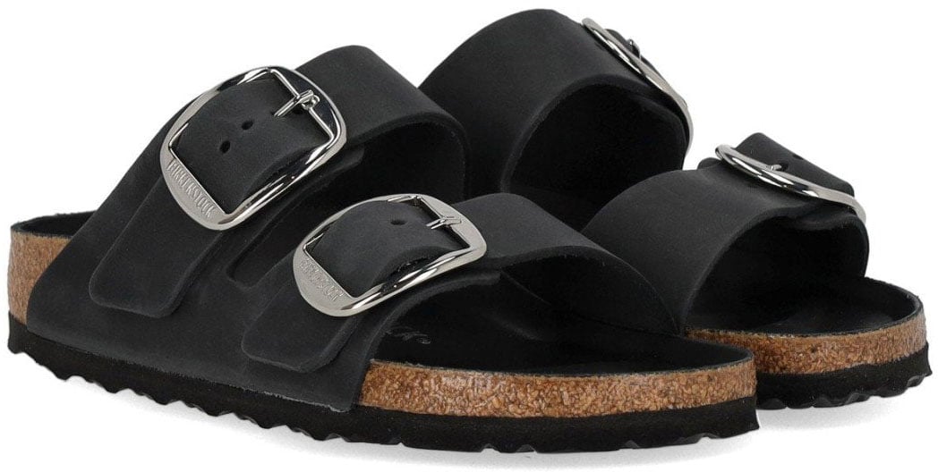 Birkenstock BIRKENSTOCK ARIZONA BIG BUCKLE SANDAL Zwart