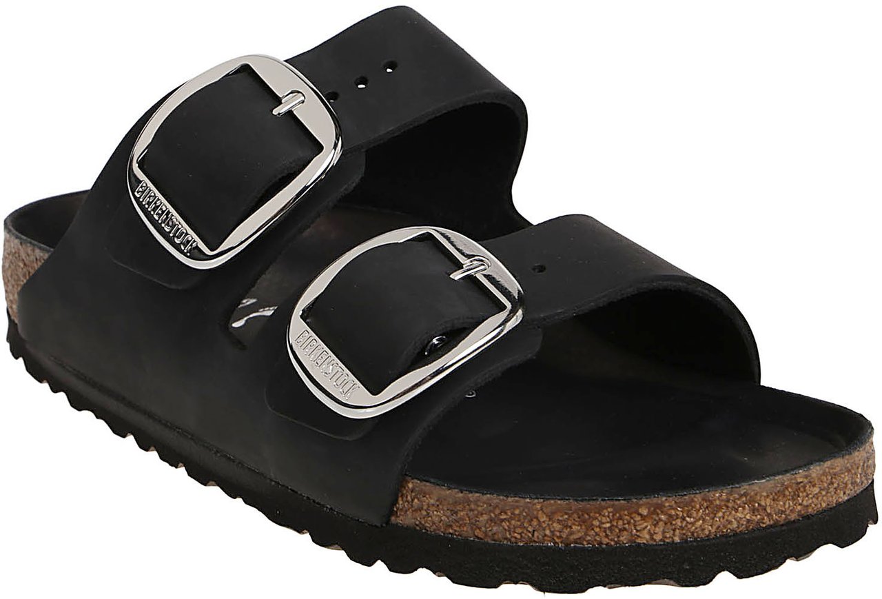 Birkenstock Arizona Big Buckle Sandals Black Zwart