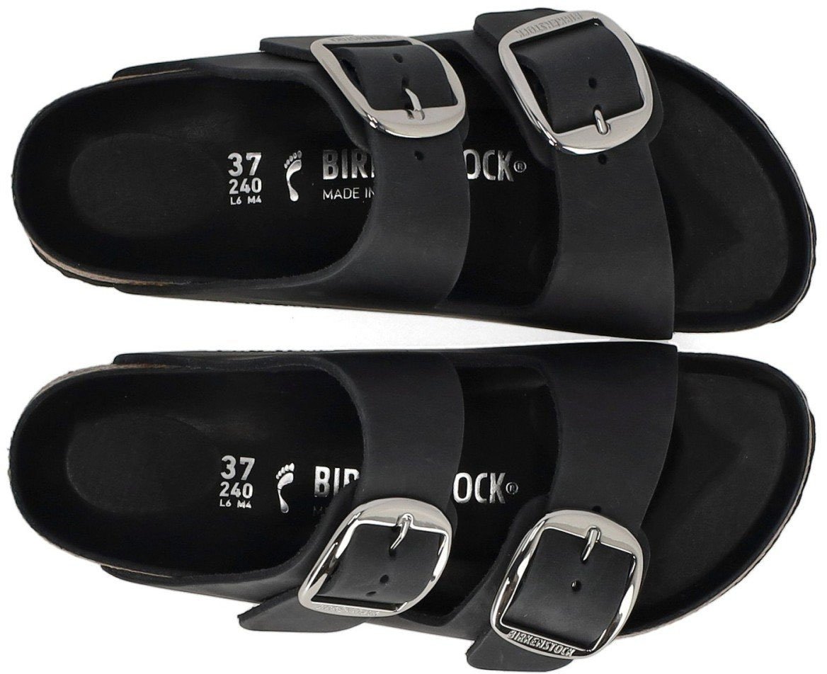 BIRKENSTOCK ARIZONA BIG BUCKLE SANDAL Zwart