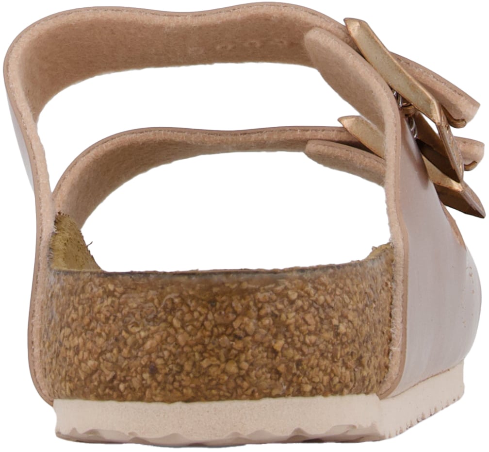 Birkenstock Birkenstock Arizona Meisjes Slippers In Brons Bruin