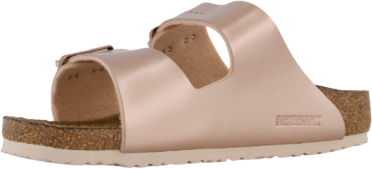 Birkenstock Birkenstock Arizona Meisjes Slippers In Brons Bruin