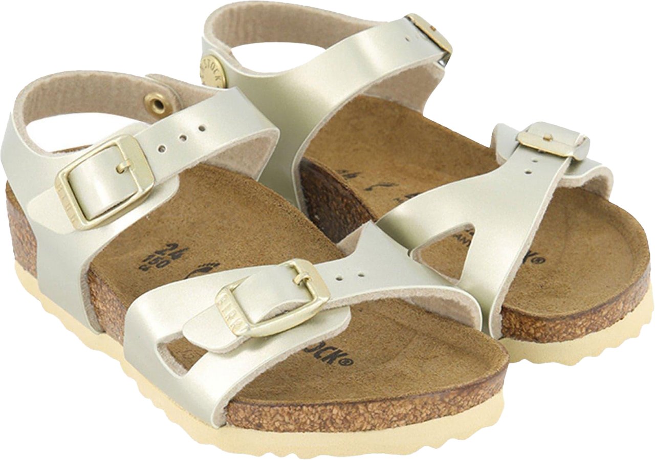 Birkenstock Birkenstock Kinder Meisjes Sandalen Rio Goud Metallic