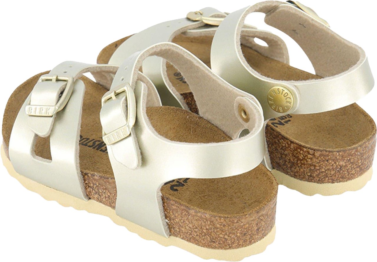 Birkenstock Birkenstock Kinder Meisjes Sandalen Rio Goud Metallic