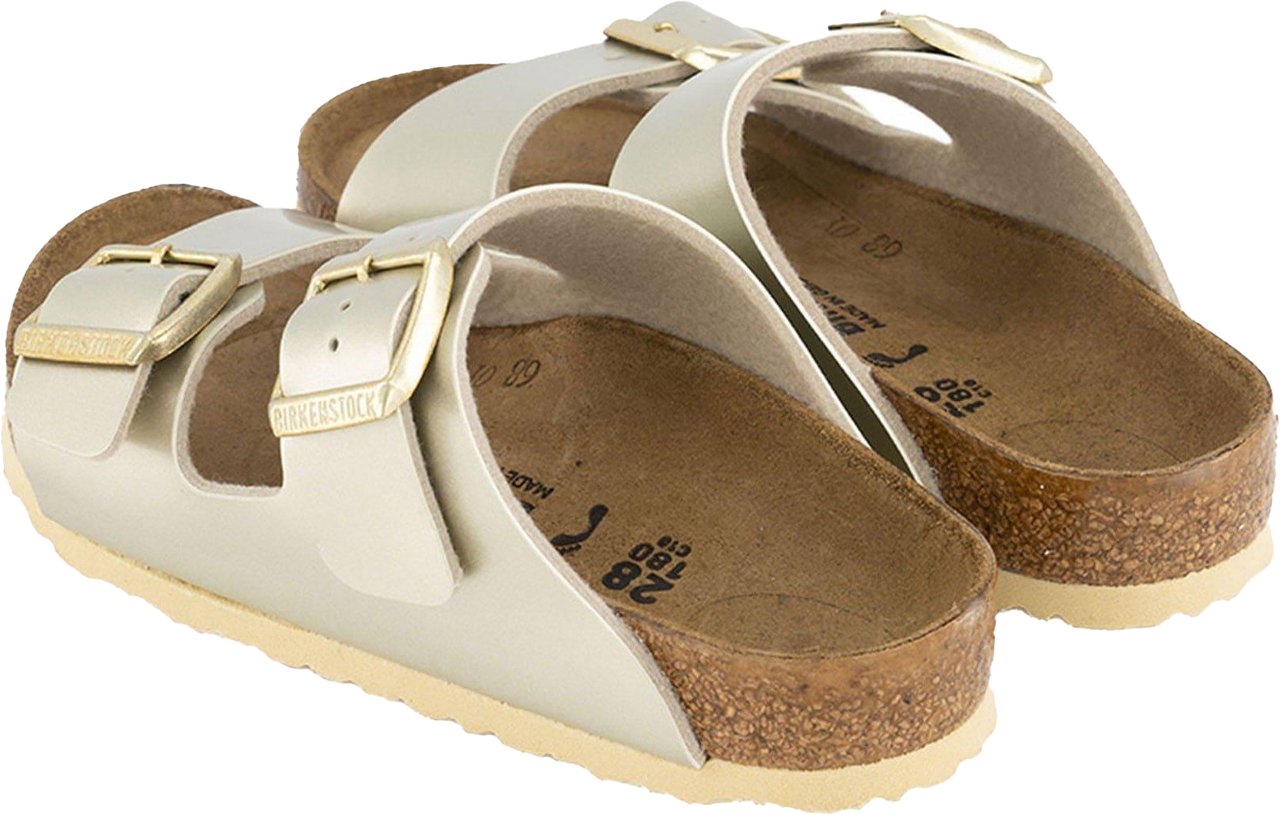 Birkenstock Birkenstock Kinder Meisjes Slippers Arizona Goud Metallic