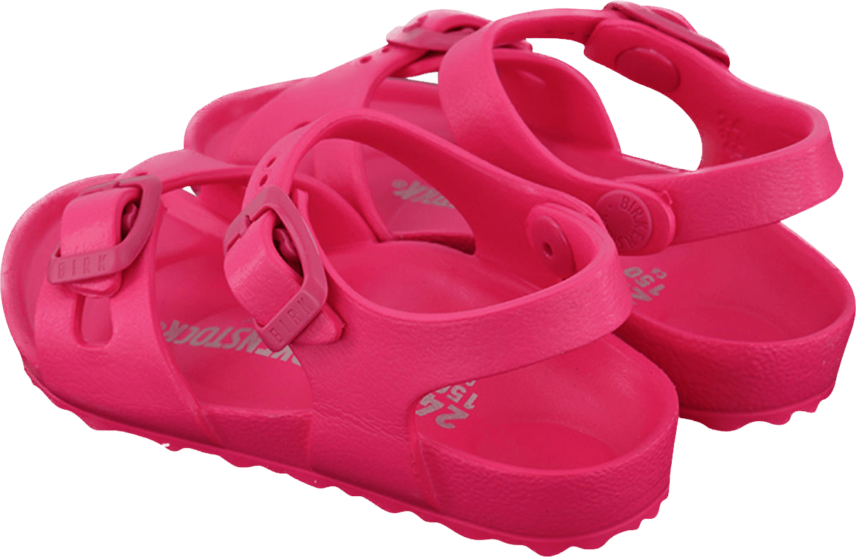 Birkenstock Birkenstock Kinder Meisjes Sandalen Eva Rio Fuchsia Roze