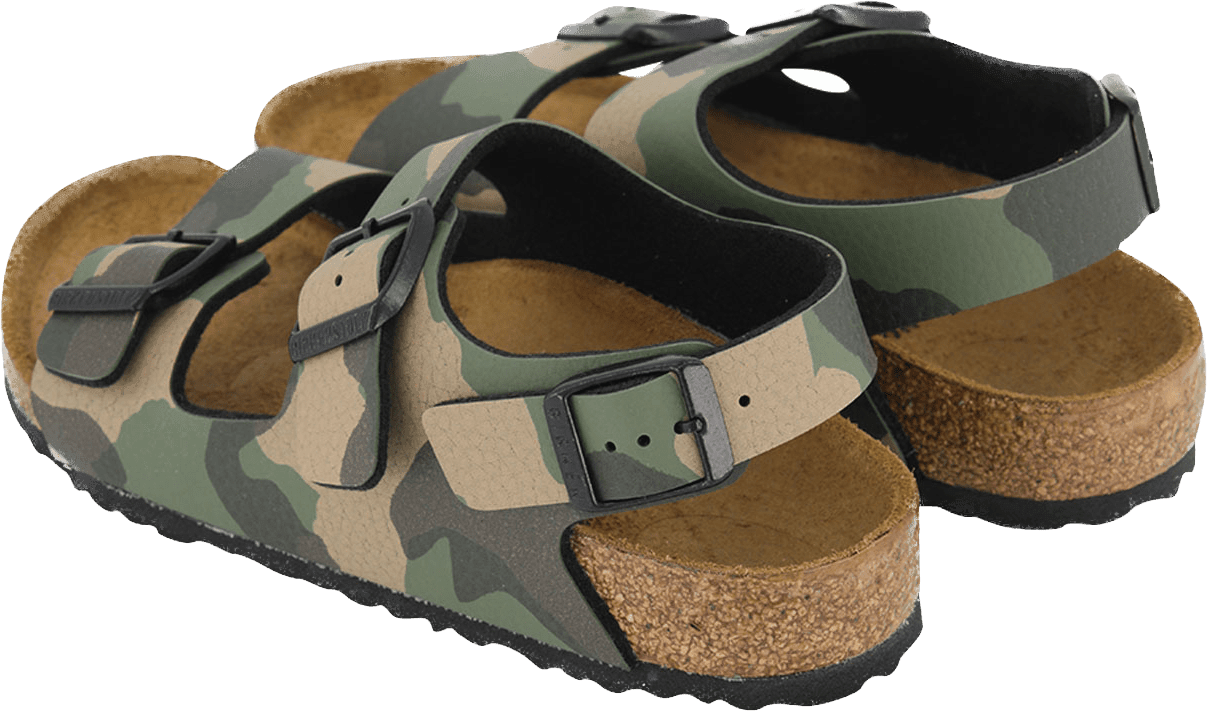 Birkenstock Birkenstock Kinder Jongens Sandalen Army Groen