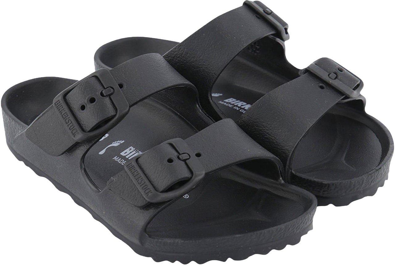 Birkenstock Birkenstock Unisex Slippers In Zwart Zwart