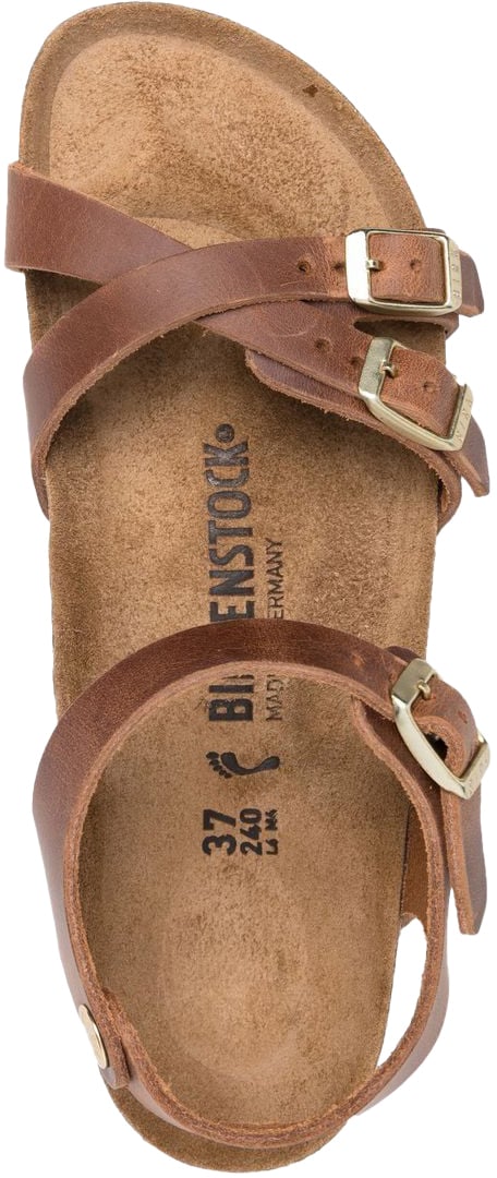 Birkenstock Sandals Leather Brown Bruin