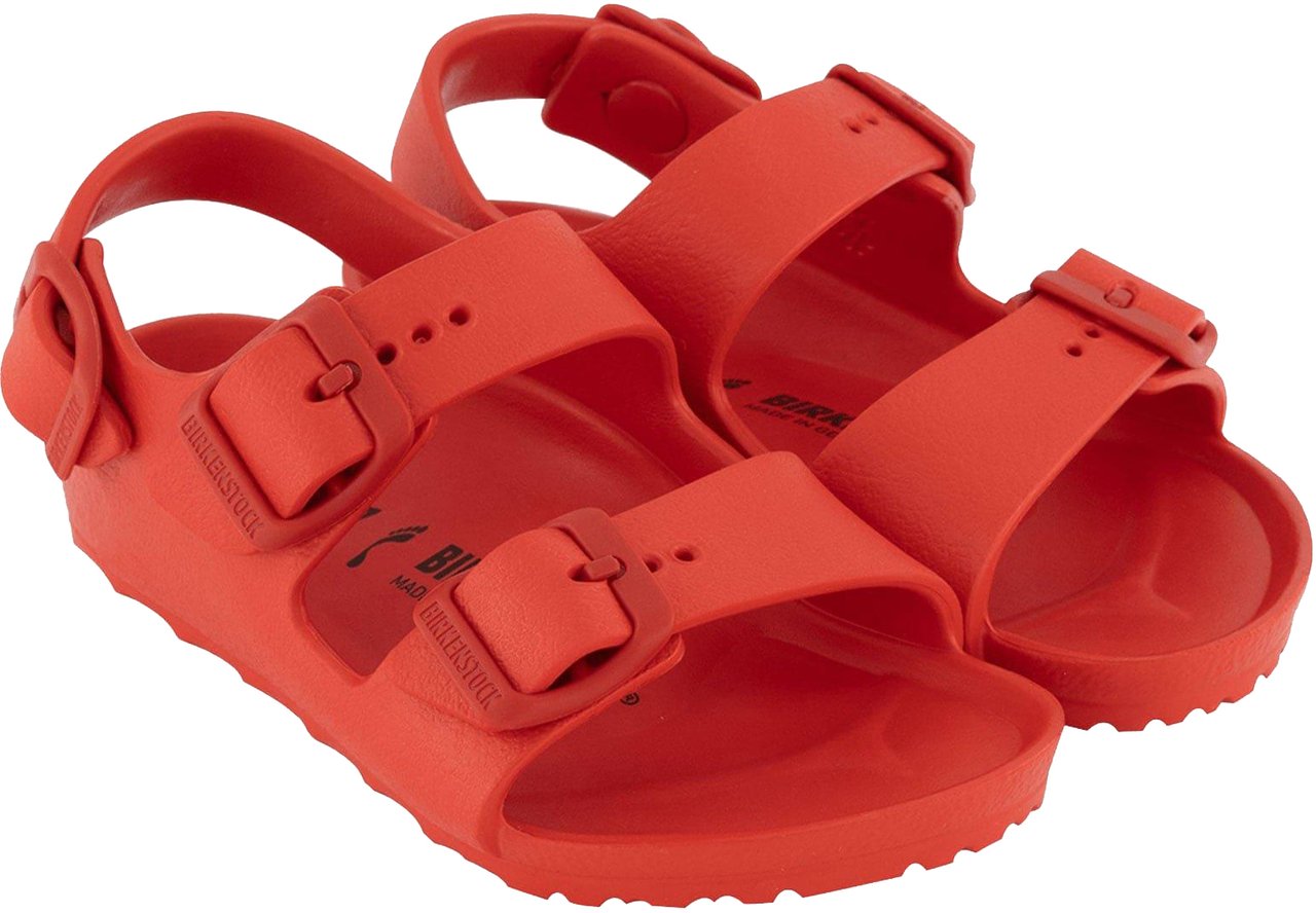 Birkenstock Birkenstock Kinder Meisjes Sandalen Eva Milano Rood Rood