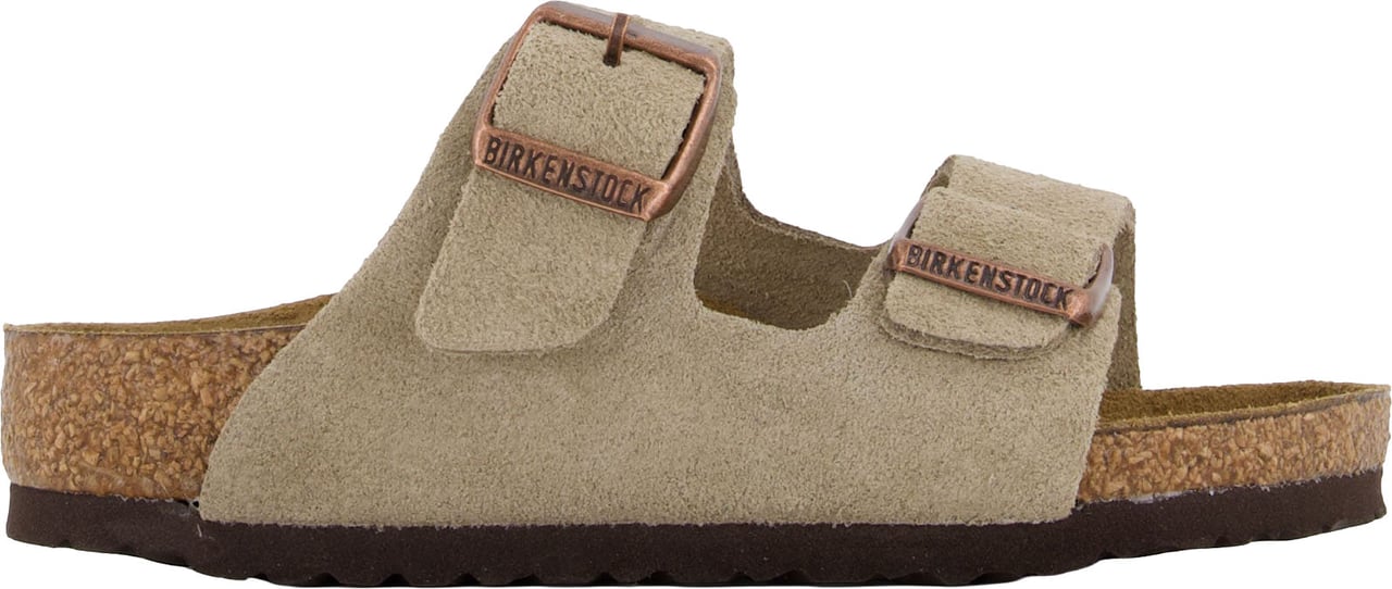 Birkenstock Birkenstock Arizona Unisex Slippers In Beige Beige