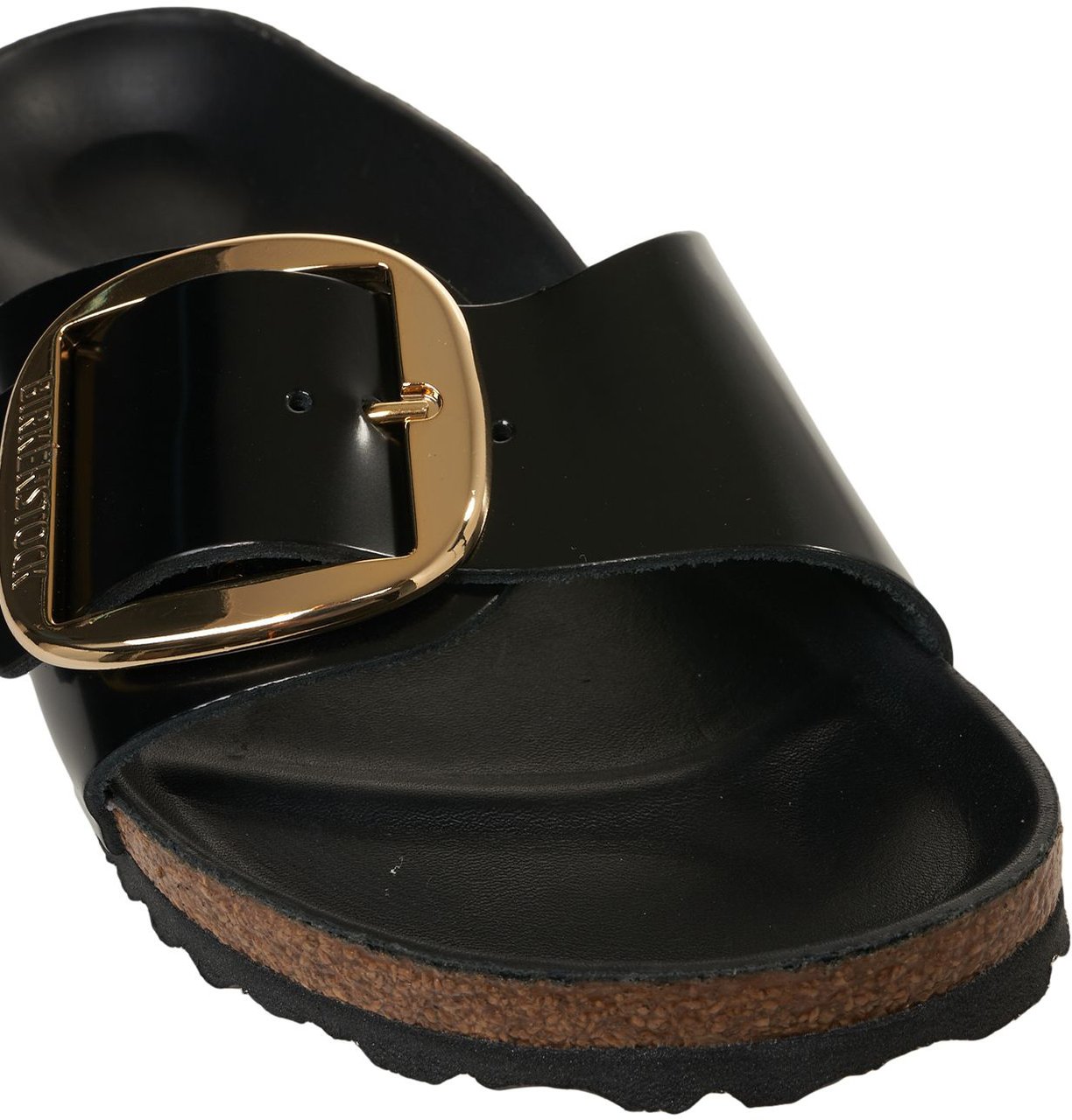 Birkenstock Sandals 'Madrid Big Buckle' Zwart