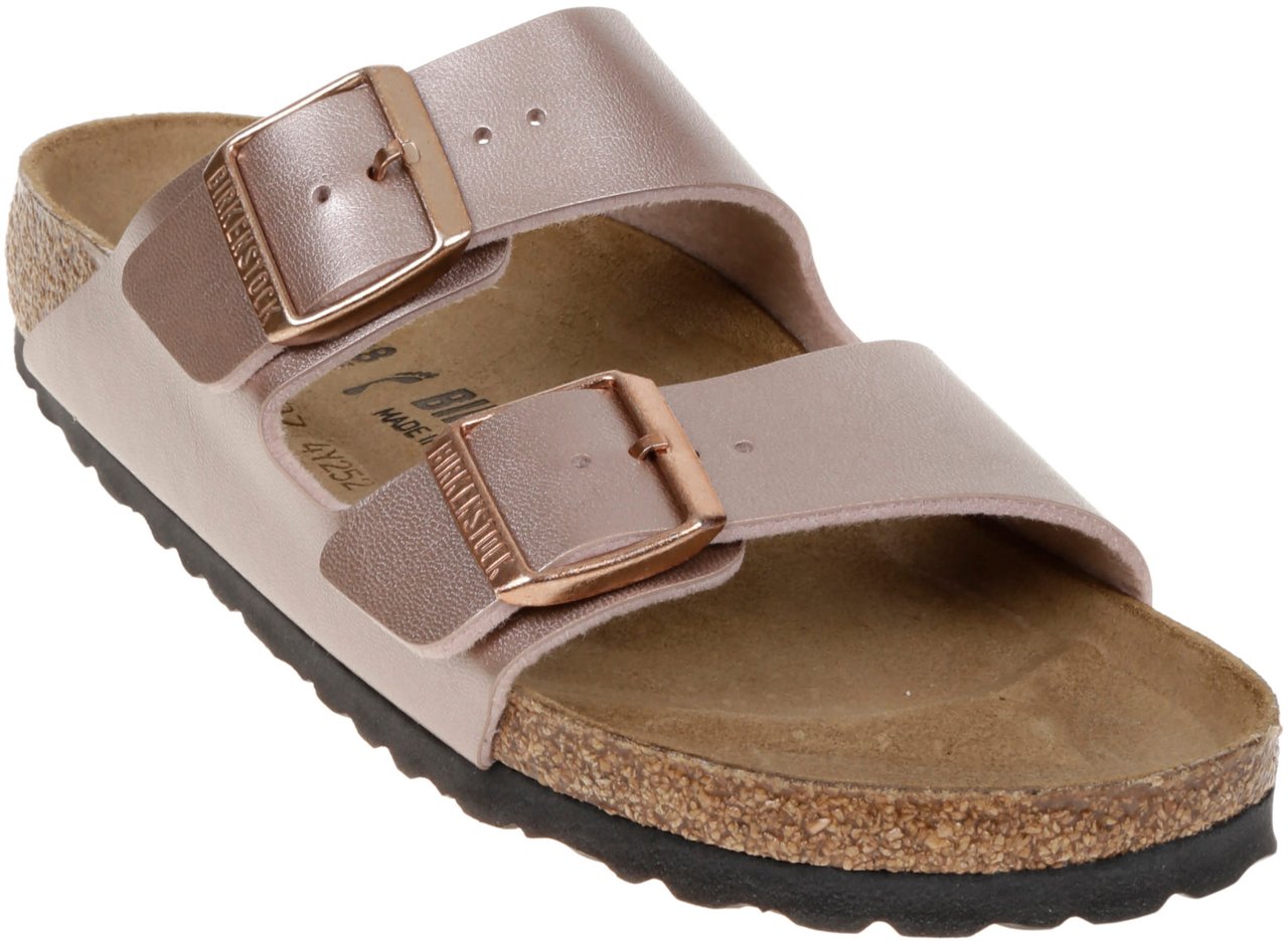 Birkenstock Flat Shoes E Bronzo Goud