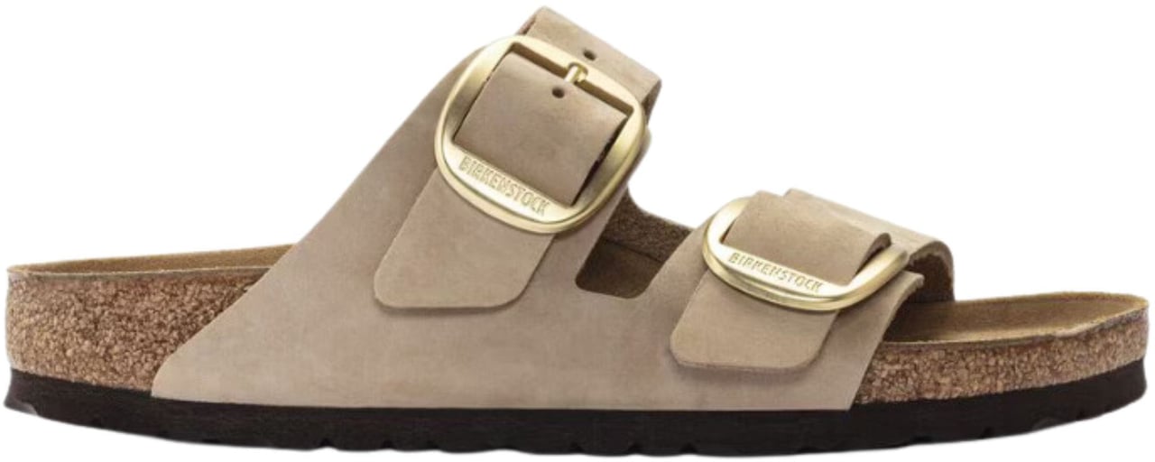 Birkenstock Birkenstock Arizona Big Buckle Slippers Zand 1024064 Beige