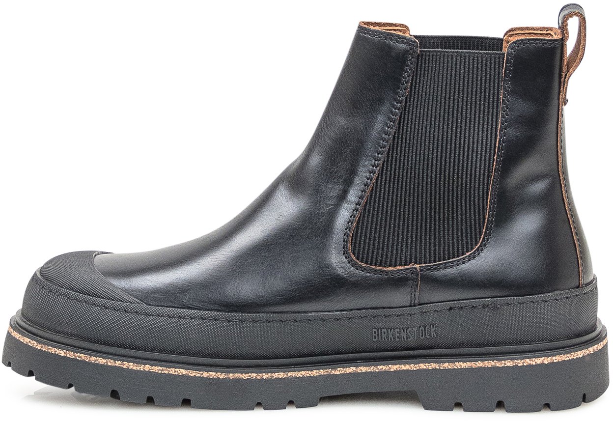 Birkenstock Birkenstock Stivaletto Chelsea Nero in Pelle Zwart
