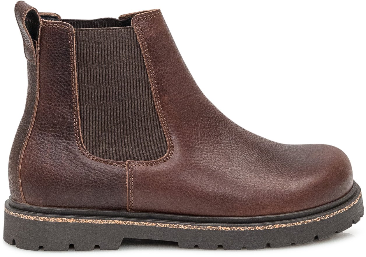 Birkenstock Birkenstock Stivaletto Chelsea Marrone in Pelle Bruin