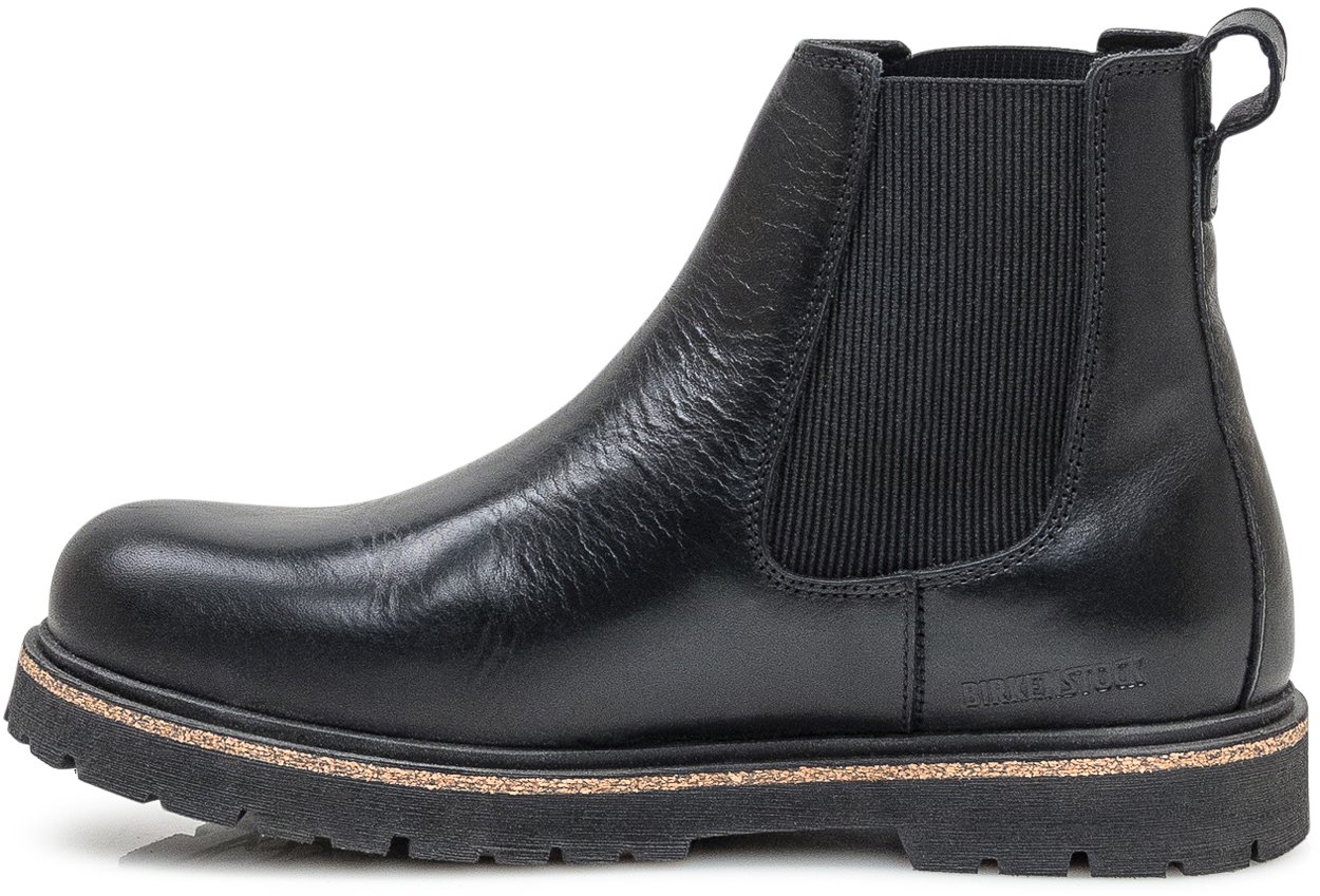 Birkenstock Birkenstock Stivaletto Chelsea Nero in Pelle Zwart