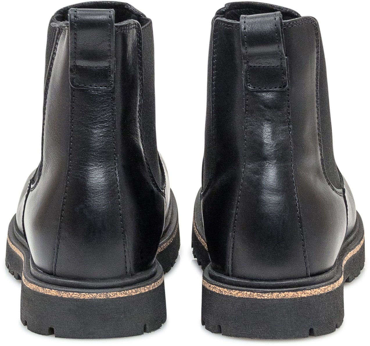 Birkenstock Birkenstock Stivaletto Chelsea Nero in Pelle Zwart