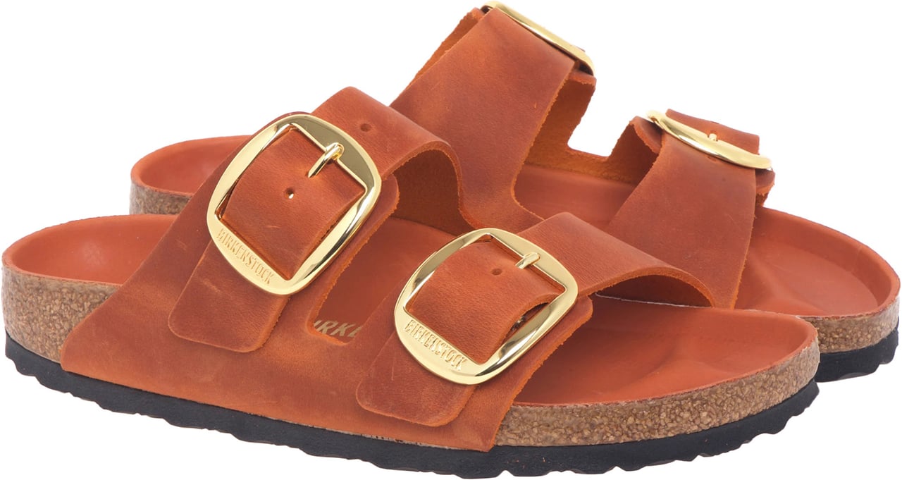 Birkenstock Sandals Burnt Orange Oranje