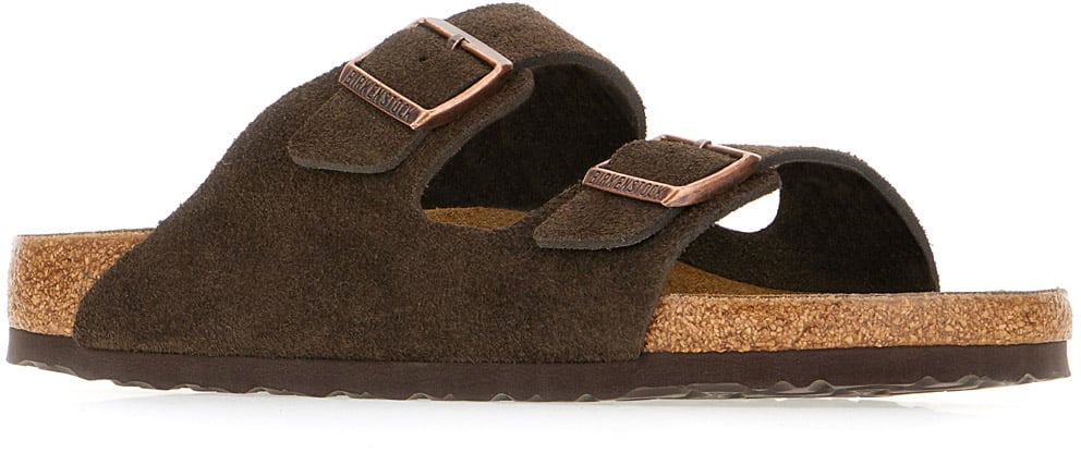 Birkenstock Birkenstock Chocolate suede Arizona sandals Bruin