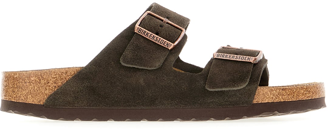 Birkenstock Brown suede Arizona sandals Bruin