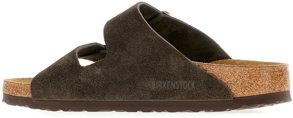 Birkenstock Brown suede Arizona sandals Bruin