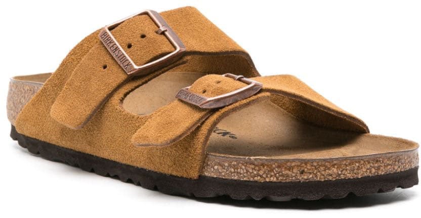 Birkenstock Sandals Leather Brown Bruin